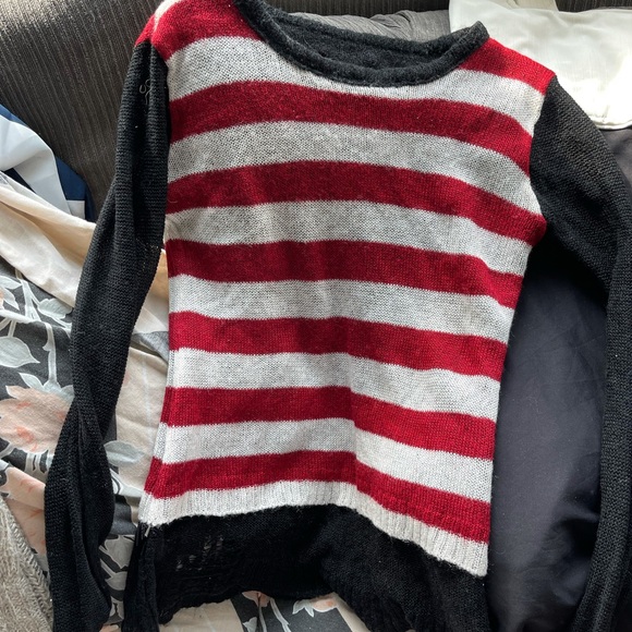 Royal bones reversible  sweater - Picture 3 of 4